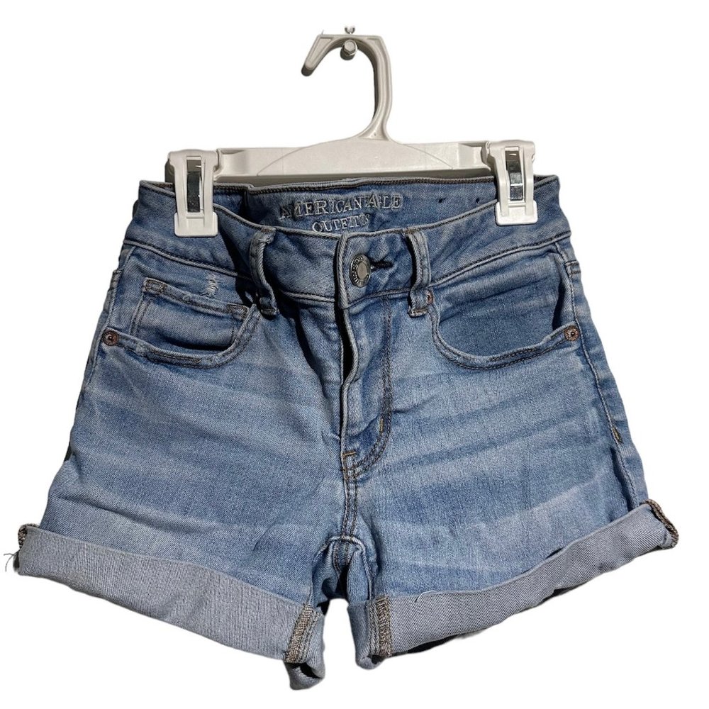 American Eagle Blue Jean Shorts